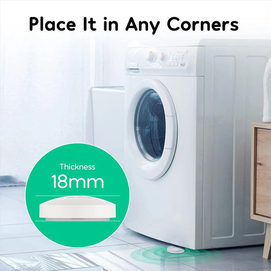 Wi-Fi Water Leak Detector Alarm (3-Pack) w/ Hub | SMS & Email Leak Alerts for Home Safety