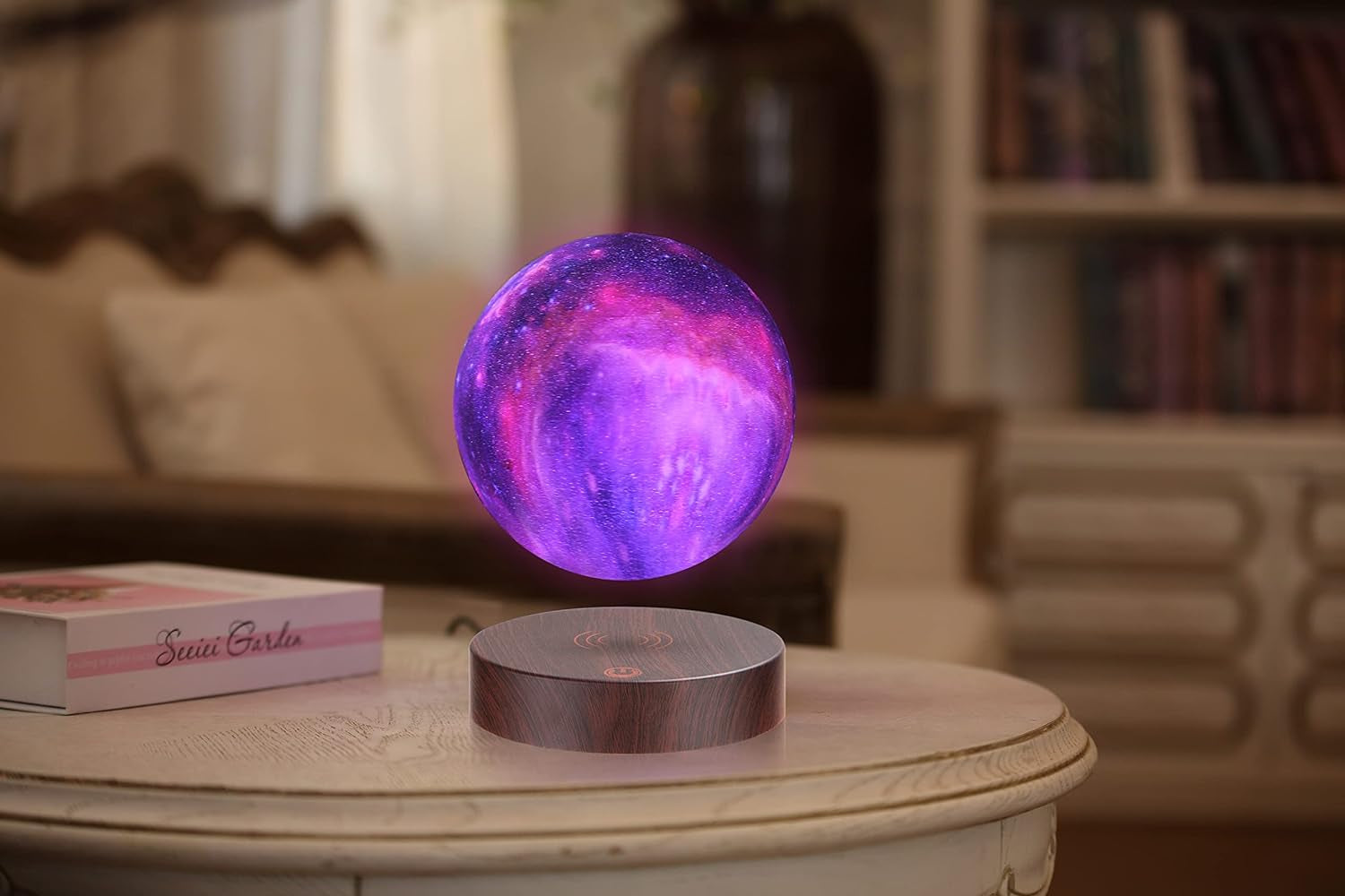 3D Levitating Moon Lamp - 16 Color LED Floating Desk Light | Unique Gift
