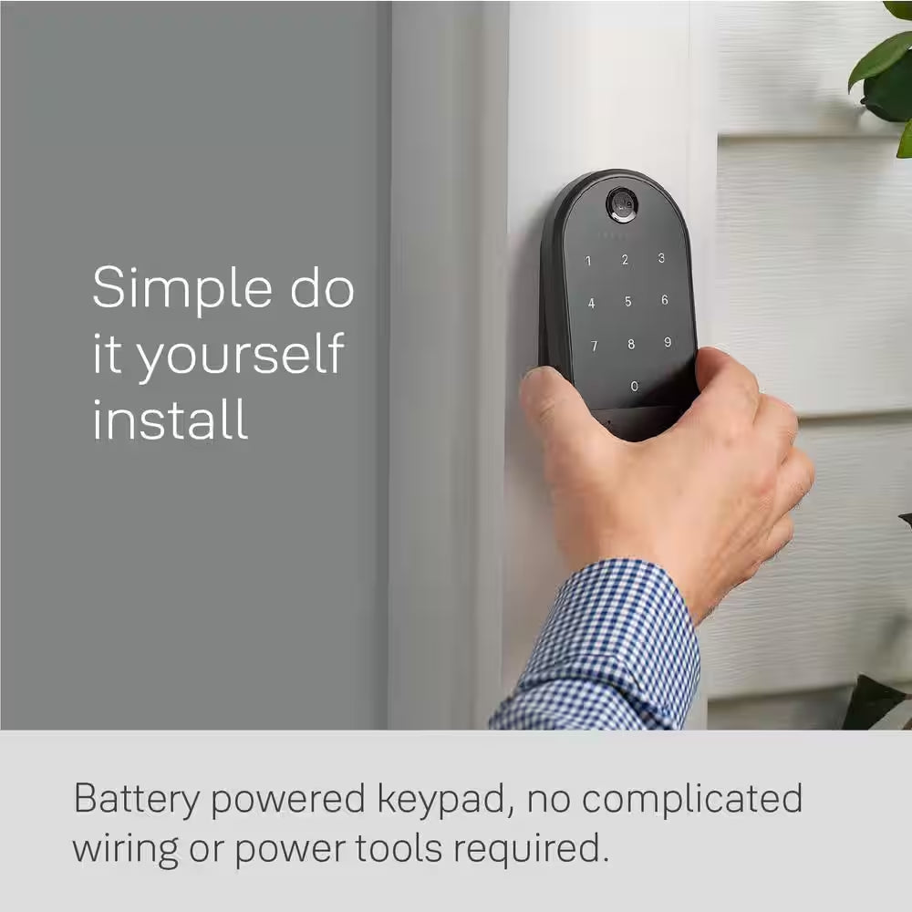 Retrofit Smart Door Lock Keypad | Keyless Bluetooth Access, Easy Install Upgrade