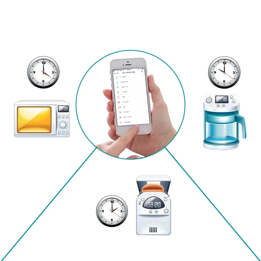 2-Pack Smart Plugs w/ Voice Control & Timer | Mini WiFi Smart Outlet for Home Automation